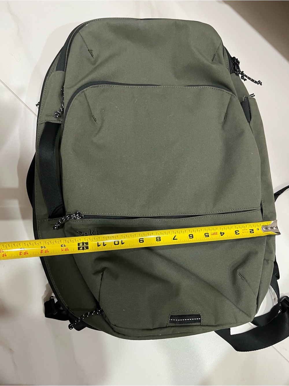 PAKT the travel backpack Forest green 35L - Picture 14 of 16
